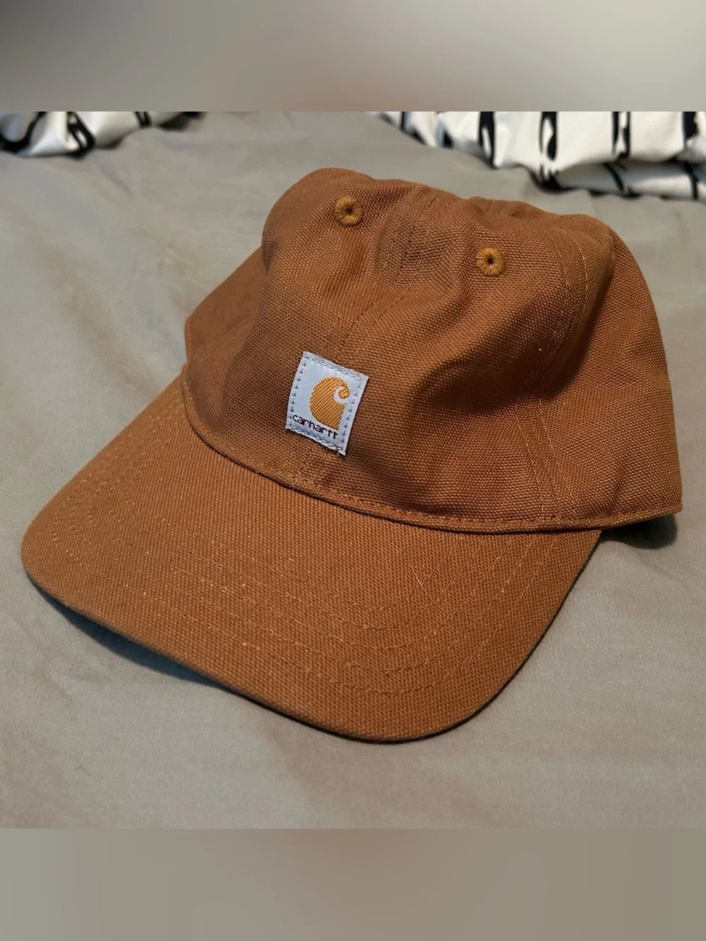 Carhartt Toddler Brown Canvas Workwear Cap